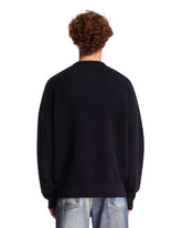 Maglione Girocollo Con Zip Blu | PDP | Antonia