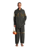 Green Technical Gabardine Jacket | PDP | Antonia