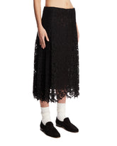 Gonna In Pizzo Macrame Nera | PDP | Antonia
