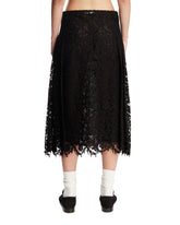 Gonna In Pizzo Macrame Nera | PDP | Antonia