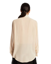 Camicia In Seta Beige | PDP | Antonia