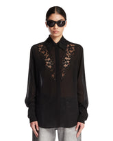 Camicia In Seta Nera | PDP | Antonia