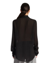 Camicia In Seta Nera | PDP | Antonia