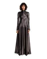 Gray Viscose Dress - FFORME WOMEN | PLP | Antonia