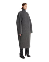 Gray Jean Cocoon Coat | PDP | Antonia