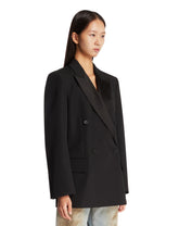Blazer Doppiopetto Ines Nero | PDP | Antonia