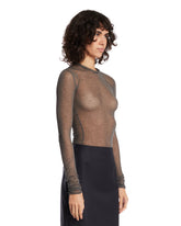 Gray Viscose Top | PDP | Antonia