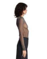 Gray Viscose Top | PDP | Antonia