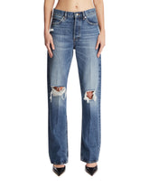 Frame x Alexandra Leclerc The Vertical Jeans Blu - FRAME | PLP | Antonia