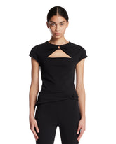 Frame x Alexandra Leclerc The Casino Top Nero - FRAME | PLP | Antonia