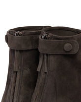Stivaletti R1b830 In Suede Grigi | PDP | Antonia