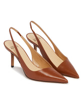 Brown R1p1039 Slingbacks | PDP | Antonia