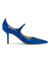 Decollete Mary Jane In Pelle Blu | PDP | Antonia