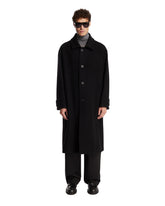 Black Long Wool Coat | PDP | Antonia