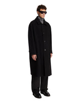 Black Long Wool Coat | PDP | Antonia