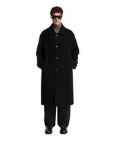 Black Long Wool Coat | PDP | Antonia