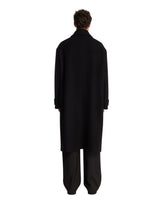 Black Long Wool Coat | PDP | Antonia