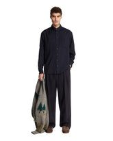 Blue Cashmere Shirt - GIORGIO ARMANI MEN | PLP | Antonia
