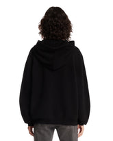 Black Cashmere Hooded Sweater | PDP | Antonia