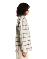 Camicia Air Waffle In Cashmere Bianca | PDP | Antonia