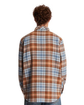 Camicia Nomad In Cashmere Tartan Beige | PDP | Antonia