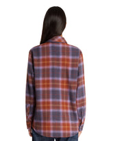 Vulcan Brown Tartan Cashmere Shirt | PDP | Antonia