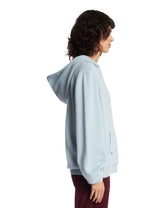 Maglione In Cashmere Con Cappuccio Azzurro | PDP | Antonia