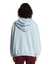 Maglione In Cashmere Con Cappuccio Azzurro | PDP | Antonia