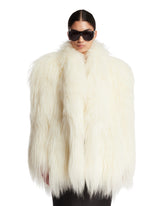White Shearling Jacket | PDP | Antonia