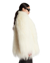 White Shearling Jacket | PDP | Antonia