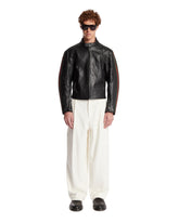 Black Leather Biker Jacket | PDP | Antonia