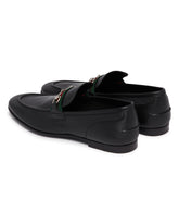 Black Leather Como Loafers | PDP | Antonia