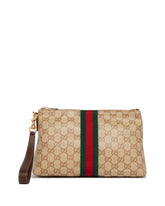 Beige GG Medium Pouch | PDP | Antonia