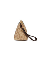 Beige GG Medium Pouch | PDP | Antonia