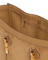 Beige Bamboo Tote Bag | PDP | Antonia