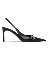 Black Slingback Pumps | PDP | Antonia