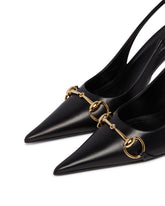 Black Slingback Pumps | PDP | Antonia