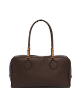 Brown Medium Bamboo Handle Top Handle Bag - Gucci women | PLP | Antonia