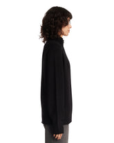 Maglione a Mezza Zip Nero | PDP | Antonia