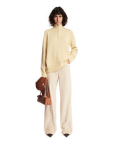 Maglione a Mezza Zip Giallo | PDP | Antonia