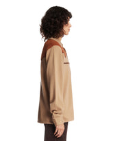 Beige Western Button-Down Shirt | PDP | Antonia