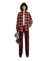 Red Plaid Workwear Shirt | PDP | Antonia