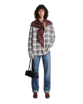 Gray Plaid Workwear Shirt | PDP | Antonia