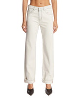White Everyday High-Rise Wide-Leg Jeans | PDP | Antonia