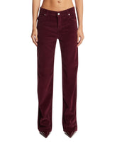 Burgundy Weekender Jeans | PDP | Antonia