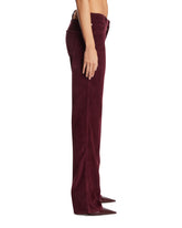 Burgundy Weekender Jeans | PDP | Antonia