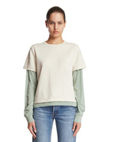 White Double-Layer T-Shirt | PDP | Antonia