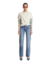 White Double-Layer T-Shirt | PDP | Antonia