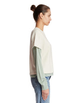 White Double-Layer T-Shirt | PDP | Antonia