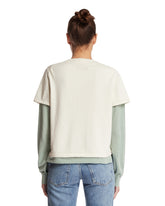 White Double-Layer T-Shirt | PDP | Antonia